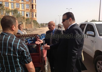 ضبط تروسيكل محمل باسطوانات بوتاجاز مهربة قبل بيعها في السوق السوداء