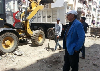 حى الضواحى يشن حملات نظافة بمختلف مناطق السيد متولى 
