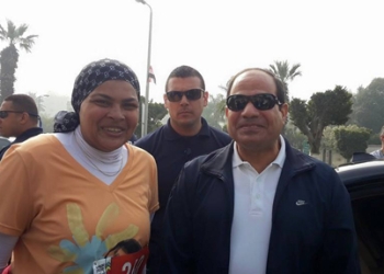 بالصور.. السيسي فى سباق كايرو رانرز 