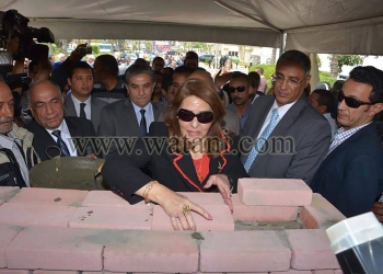 وضع حجر الأساس للمشروع التجريبي البيئي  بمحطة التنقية الغربية