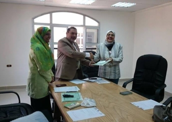 طب بورسعيد تكرم ”  مرفت الخولى ” 