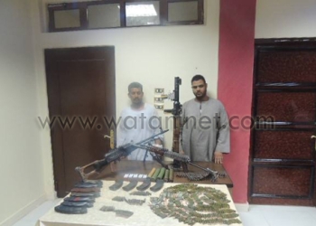 القبص على عصابة سرقة قضبان السكك الحديدية بالوادى الجديد