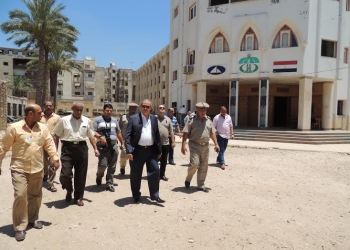 مدير أمن دمياط يتفقد  لجان امتحانات الثانوية الازهرية