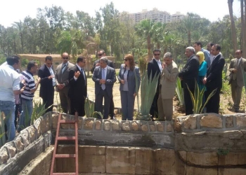 بالصور ..إكتشاف سرداب أثري بالمنتزة 