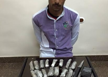شرطة الزهور تضبط “القمع ” بحوزته 15 لفافة بانجو