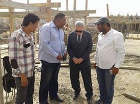 محافظ بورسعيد يتفقد مشروعات الإسكان وكوبري عزمي