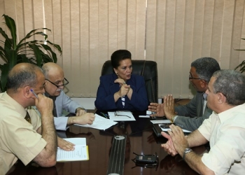 بحث أنشاء مجمع مواقف جديد بأبو حمص بالبحيرة