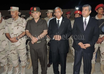  السويس تشيع الشهيد المستشار عبد المنعم عثمان ضحية الارهاب بسيناء