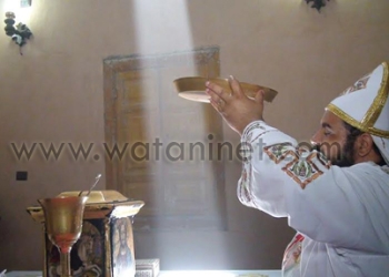 ظاهرة  عجيبة  للملاك ميخائيل  بمنيا القمح