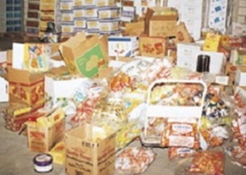 ضبط كميات كبيرة من السلع غير صالحة للأستهلاك الأدامي بأسواق الأسكندرية 