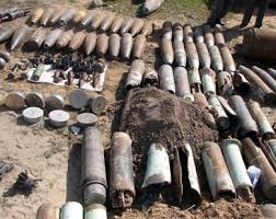 العثور على “دانات مدافع” من مخلفات الحرب في السويس