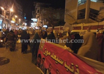 استشهاد مجند وإصابة ضابط  في اشتباكات بين الأمن و الإخوان 