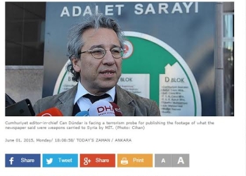 أردوغان يلاحق رئيس تحرير معارض كشف دعم تركيا لداعش