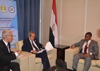 وزير الصناعة يلتقى وزراء الدول الإفريقية أعضاء منظمة التجارة العالمية