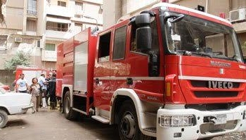 نشوب حريق بغرفة التكييفات داخل محطة مترو محمد نجيب