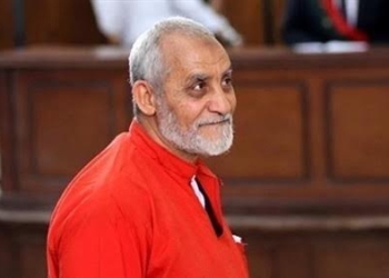 إحالة بديع وقيادات جماعة الاخوان الإرهابية لـ الجنايات 