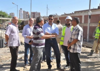 عشية العيد  : تفقد اعمال كباري فيصل والهلالي لحل الاختناقات المروية داخل المدينة