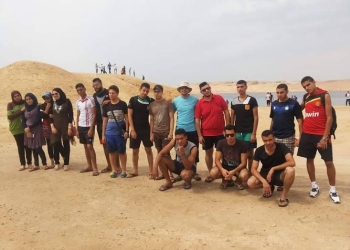شباب دمياط يشاركون فرق الجوالة في رحلة جنوب سيناء