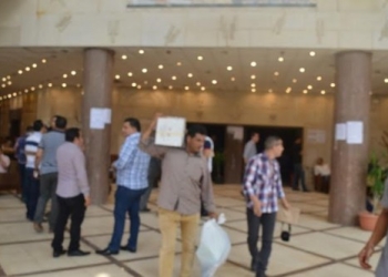 بالصور .. 1858 قاضي يتسلمون مظاريف الاقتراع بالبحيرة
