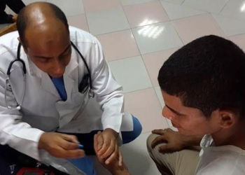 بدء حملة التبرع بالدم لصالح مصابي الحوادث 