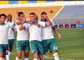 المصرى يفوز على الحدود بثلاثة اهداف مقابل 