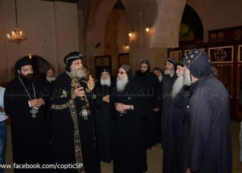 ماذا قال البابا لرهبان دير أبو مقار اليوم