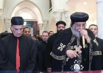 الكاردينال الراعى فى مزار كاروز الديار المصرية