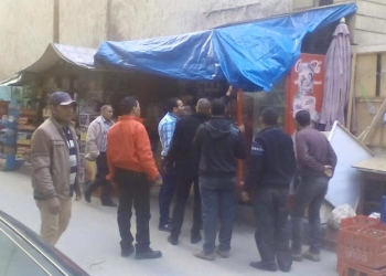 رفع إشغالات المعهد الديني وجمال عبد الناصر وأطلس  بالعصافرة 