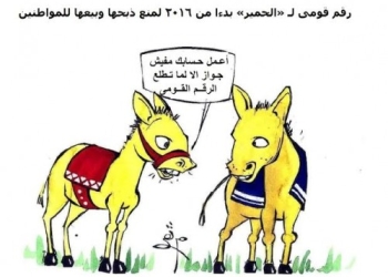 حمار برقم قومي