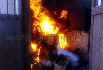 ضبط صاحب مطعم يستخدم زيوت فاسدة  في ملوي بالمنيا 