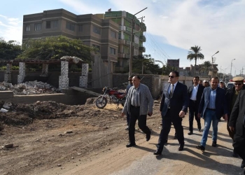 جولة تفقدية لمحافظ الفيوم بمدينة إطسا