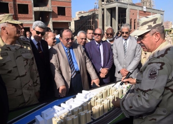 محافظ الأسكندرية يتفقد مشروع التطوير الحضاري بغيط العنب