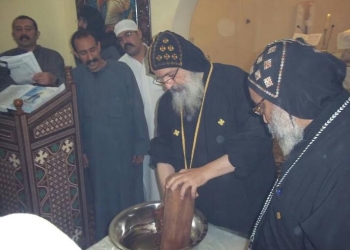 اليوم عشية نياحة القديس مار يوحنا الحبيب بديره