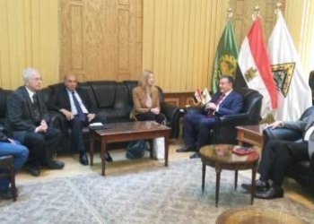 جامعة بنها تستقبل مدير مراسم السفارة الألمانية 