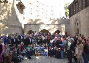 زيارة إدارة الوعى الأثرى بالجمالية لقصر الأمير محمد على بالمنيل