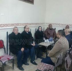 محافظ القليوبية يشارك أسرة شهيد العريش أحزانها بالخانكة