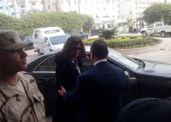  وزيرة الهجرة تصل كفرالشيخ لتقديم العزاء فى ضحية السعودية 