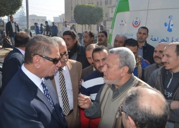 بالفيديو والصور..محافظ كفرالشيخ يتابع حملة فيروس “سي”