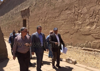 د.خالد العناني يتفقد معابد إسنا وإدفو وكوم أمبو
