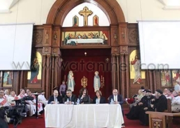 وزيرة الهجرة تزور نيافة الأنبا اكليمندس بكندا