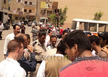 “أمن البحيرة” يتدخل لتهدئة طلاب الثانوية العامة بدمنهور
