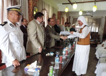 إتمام الصلح بين قبيلتى “الموالك نويجى” و”الجرارة الوصلى” بمطروح