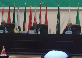 انطلاق اجتماع وزراء الخارجية العرب فى نواكشوط وشكرى يسلم الرئاسة لنظيره الموريتانى