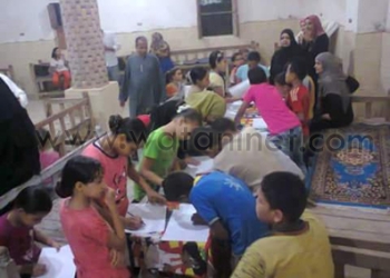 ثقافة الطفل يقيم مسرح للعرائس وورشة فنون تشكيلية