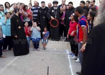 الأنبا تادرس يشارك فى فاعليات كرنفال ببورفؤاد