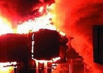 مصرع مهندس وإصابة زوجته ونجلتيه فى حريق محول كهرباء بطنطا