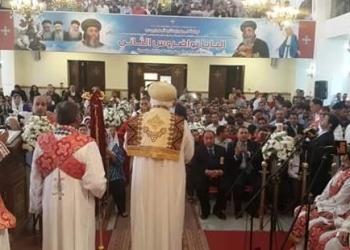 البابا تواضروس يعظ عن الأمانة بكنيسة العذراء بعمان