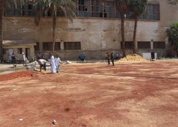 استكمال أعمال تطوير نادي المعلمين بالجزيرة
