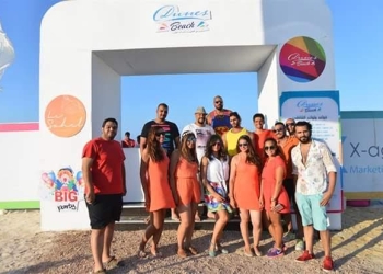 شذى تشعل حفل” DUNES BEACH “في الساحل الشمالي