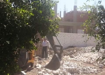 وزارة الري تزيل تعديات علي بحر النقلة بالفيوم لتوصيل مياه الري للمزارعين